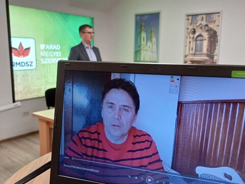 Román Pál Gábor videóüzenetben mutatkozott be