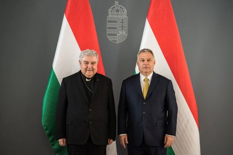 <em>Hír szerkesztése</em> Orbán Viktor vendége volt Jakubinyi György érsek