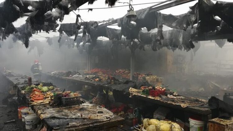 <em>Hír szerkesztése</em> Leégett a Vlaicu-negyedi piac