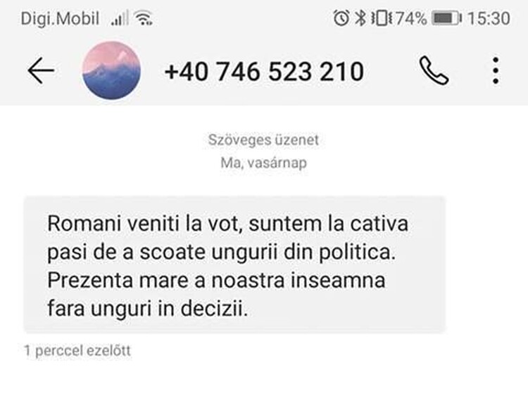 <em>Hír szerkesztése</em> Uszító üzenetekkel mozgósítják a román szavazókat