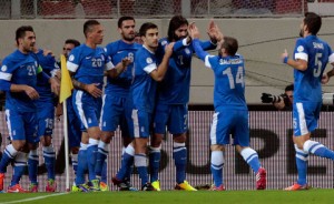 Görög öröm. Fotó: prosport.ro