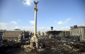 A Függetlenség tere Kijevben