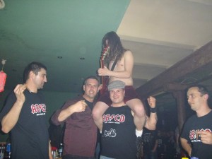 A tetőfokára hágott a hangulat