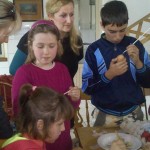 A gyerekek nagyon élvezték a tevékenységet