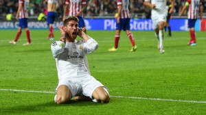 Sergio Ramos (gól)öröme. Fotó: uefa.com