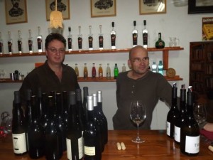 András az egyik meghívott előadó, Alkonyi László társaságában