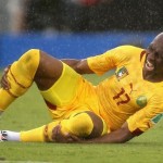 Kamerun a padlón. Fotó: fifa.com