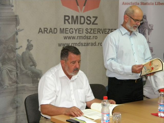 Cziszter Kálmán és Bognár Levente az album bemutatóján