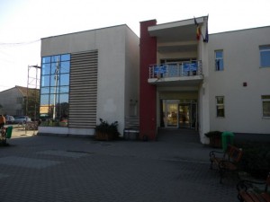 A szentannai polgármesteri hivatal épülete