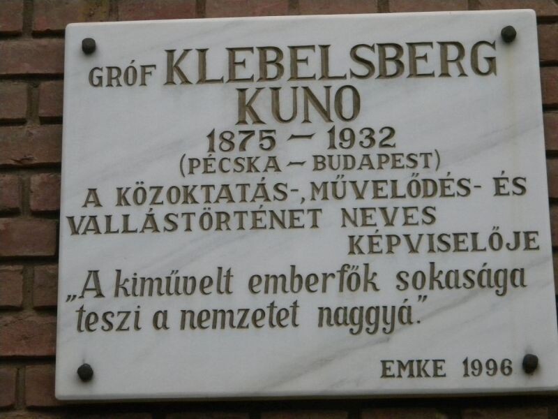 Klebelsberg-megemlékezés