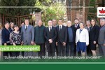 Kocsik Imre RMDSZ-es polgármesterjelölt (középen) és a tanácsosjelöltek | Fotó: pécskai RMDSZ