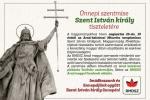 <em>Hír szerkesztése</em> Szent István-napi ünnepség Aradon és Pécskán