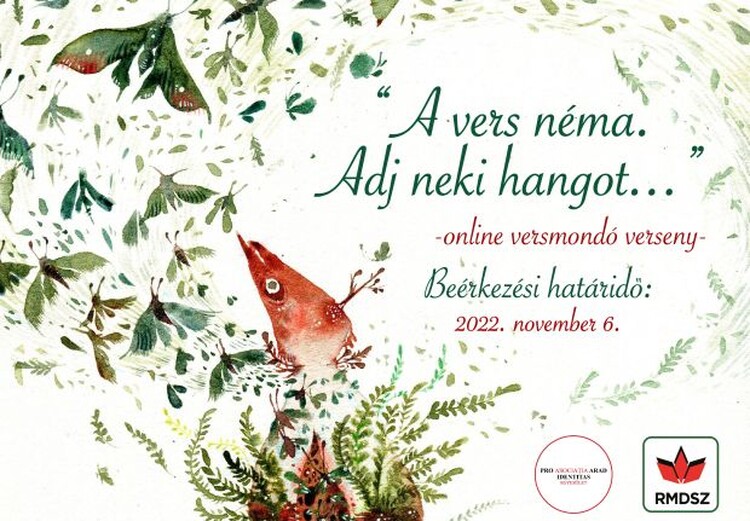 <em>Hír szerkesztése</em> Felhívás online versmondóversenyre