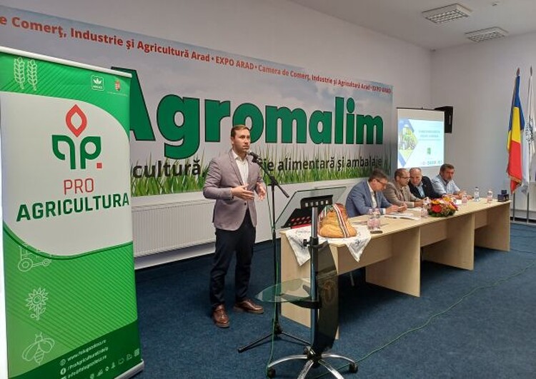 Antal Géza, a Pro Agricultura Egyesület elnökének köszöntője | Fotó: Pataky Lehel Zsolt