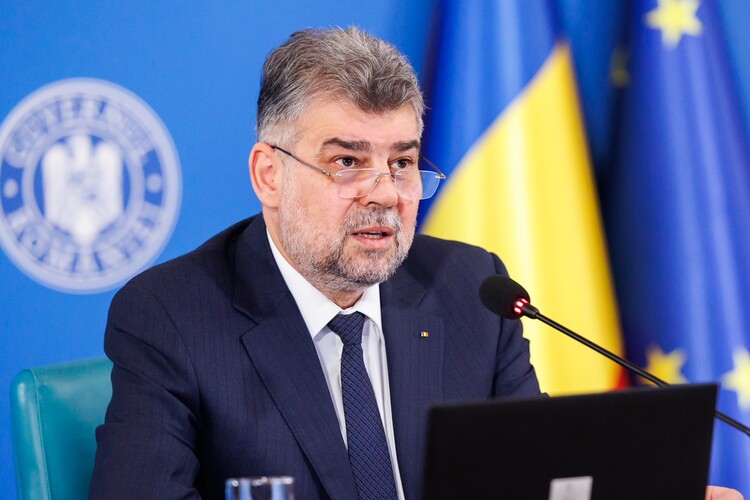 Marcel Ciolacu miniszterelnök | Fotó: gov.ro