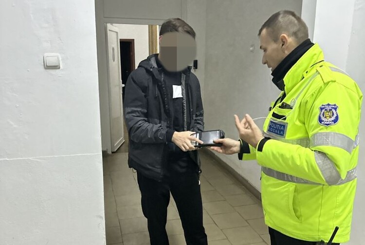 Szerencsés volt a tulajdonos | A helyi rendőrség által közreadott felvétel