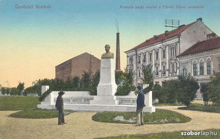 Fábián Gábor szobra