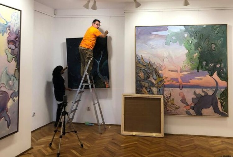 <em>Hír szerkesztése</em> Magyarországi művészek a Kölcsey Galériában