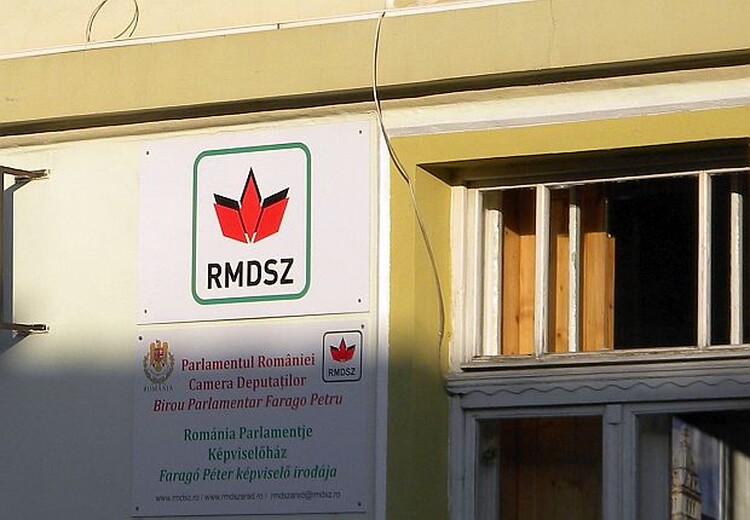 Az RMDSZ-székház Aradon | Archív felvétel