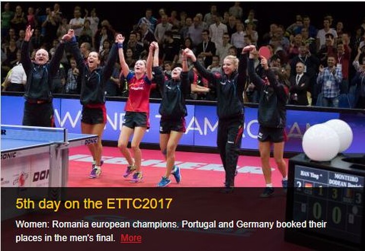 <em>Hír szerkesztése</em> Daniela Monteiro-Dodean vezette Eb-győzelemre a női asztalitensz-válogatottat