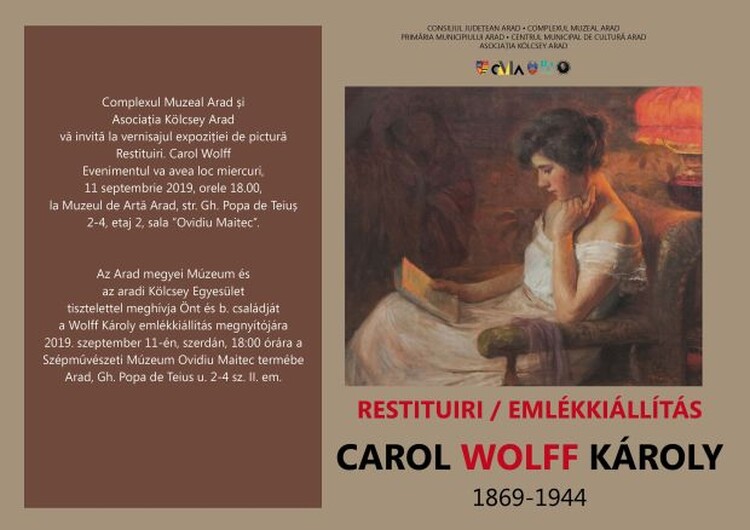 <em>Hír szerkesztése</em> Wolf Károly-emlékkiállítás nyílik szerdán
