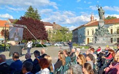 A jubileum ünnepség a Román–magyar megbékélési parkban | Fotó: Pataky Lehel Zsolt