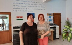Tari Éva Andrea tanítónő és Balta Emese aligazgató | Fotó: Pataky Lehel Zsolt